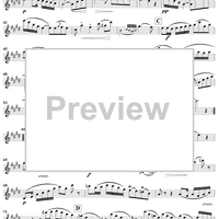 Duet No. 6 from Six Easy Duets, Op. 137 - Flute 1