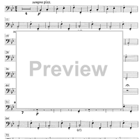 Suita Sursilvana Op.76b - Double Bass