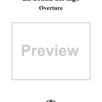 Overture to "La donna del lago" - Score