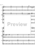 String Quartet No. 1  2nd movement - Score