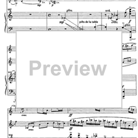 Trio Capriccioso - Score