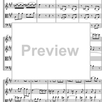 String Quartet A Major Op.20 No. 6 - Score