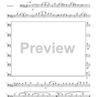 Two Madrigals, Vol. 2 - from Morley's "First Book of Madrigals to 4 Voices" (1594) - Trombone 2