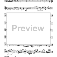 Sonata for Cello and Piano, Left Hand (Les Adieux) - Cello