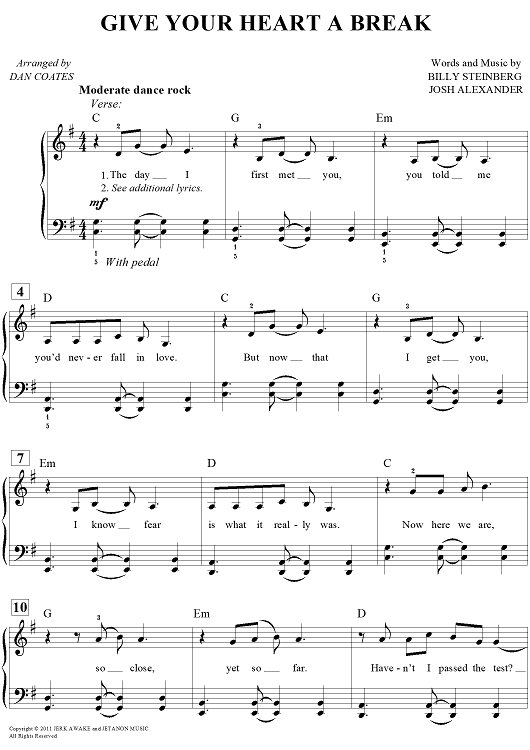 Give Your Heart A Break