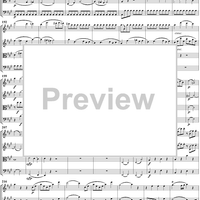 String Quartet No. 18, Movement 4 - Score