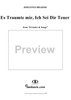 Es Träumte mir, ich sei dir teuer - No. 3 from "8 Lieder & Songs" - Op. 57