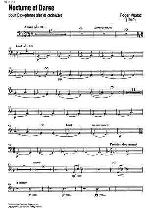 Nocturne et Danse Op.58 No. 2 - Horn in F 2