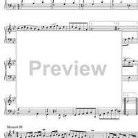 3 Minuets from Clavier-Büchlein for W.F. Bach - BWV 841, 842 and 843