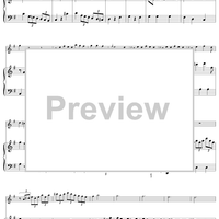 Duetto in G major, op. 1, no. 4 - Piano