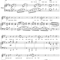 Five Romances and Lieder, op. 84, no. 4, Vergebliches Ständchen