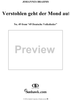 Verstohlen geht der Mond auf - No. 49 from "49 Deutsche Volkslieder"  WoO 33