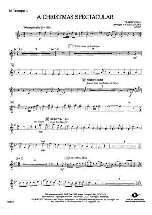 A Christmas Spectacular - Bb Trumpet 1