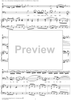 "Lass, o Welt, mich aus Verachtung", Aria, No. 5 from Cantata No. 123: "Liebster Immanuel, Herzog der Frommen" - Piano Score