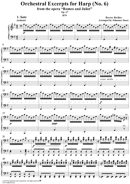 Romeo and Juliet (Harp Excerpt)