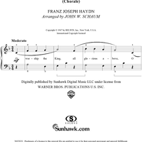 A Piece by Haydn's Brother (Chorale)
