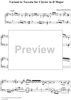 Variant to Toccata for Clavier (in D major)