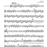 Prelude and Fugue in B-flat Major - Cornet 1/Trumpet 1