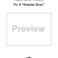 Mass in B Minor, BWV232, No. 8: "Domine Deus"