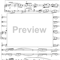 Piano Quartet No. 1 in G Minor K478 - Piano Score