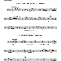 Three Christmas Carols - Trombone 2