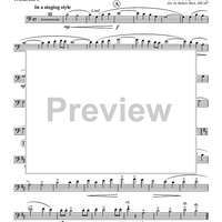 The Water is Wide - Trombone 3