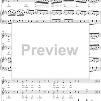 D'Inibaca Donzella: No. 2 from "La donna del lago", Act 1 - Score