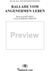 Ballade von angenehmen Leben
