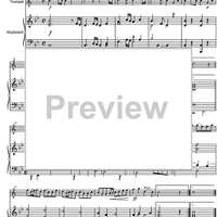 March from the Married Beau - Score