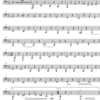 King George 1st Homage March - Tuba