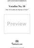 Thirty-Six Vocalises for Soprano: No. 10