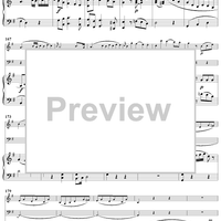 Piano Trio in D Minor K442 - Piano Score