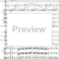 "Fra cento affanni", aria, K73c (K88) - Full Score