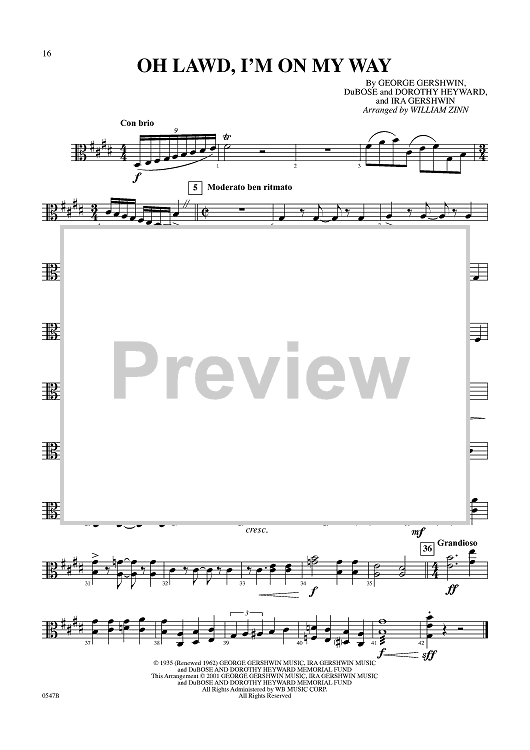 Oh Lawd, I'm on My Way - Viola