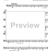 Arioso From "Cantata No. 156" - Trombone 4