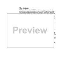 America, the Beautiful - Score Cover