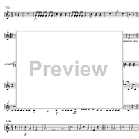 Minuet C Major D2d - Horn 2