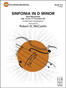 Sinfonia in D Minor - First Movement - Score