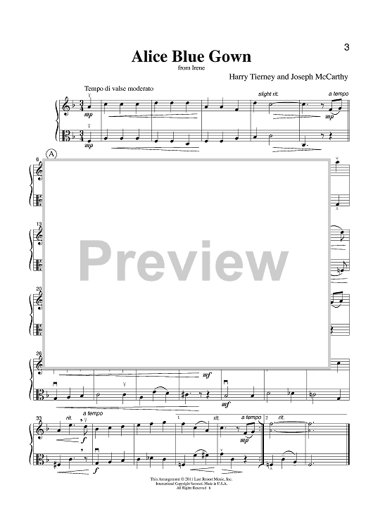 Alice Blue Gown - from Irene