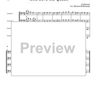 God Save the Queen - Score