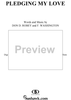 Pledging My Love