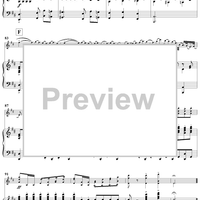 Spanish Dance in D Major, Op. 12, No. 5 - Piano Score