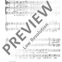 Tu es Petrus - Score