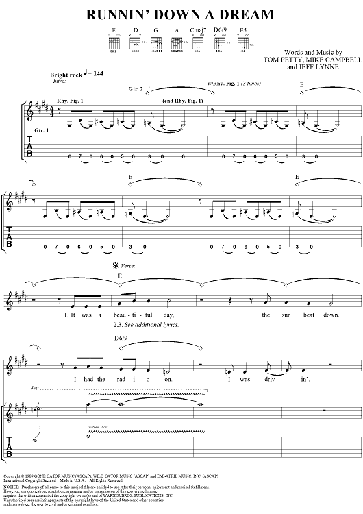 Runnin' Down a Dream