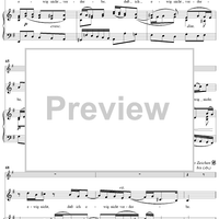 "Von der Welt verlang' ich nichts", Aria, No. 7 from Cantata No. 64: "Sehet, welch eine Liebe" - Piano Score