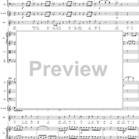 "In quegli anni, in cui val poco", No. 25 from "Le Nozze di Figaro", Act 4, K492 - Full Score