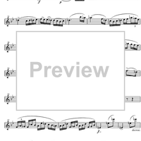 String Trio Bb Major D581A - Violin