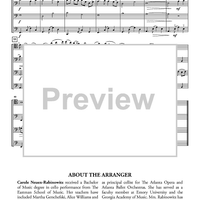 Suite Hispaniola for Cello Quartet - Score