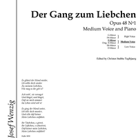 Der Gang zum Liebchen Op.48 No. 1