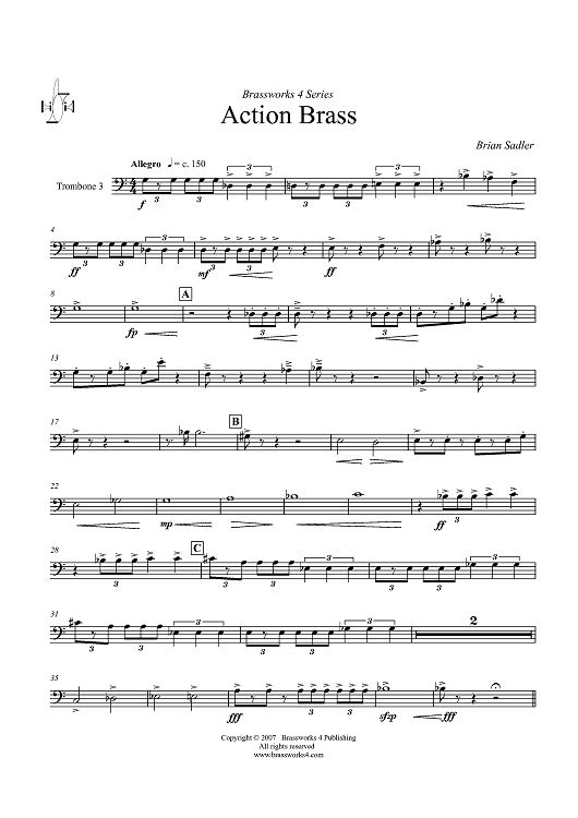 Action Brass - Trombone 3